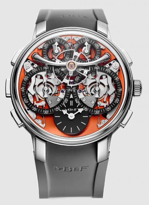 Review MB & F 09.ZR.OR Legacy Machine Sequential Evo Orange Replica watch - Click Image to Close